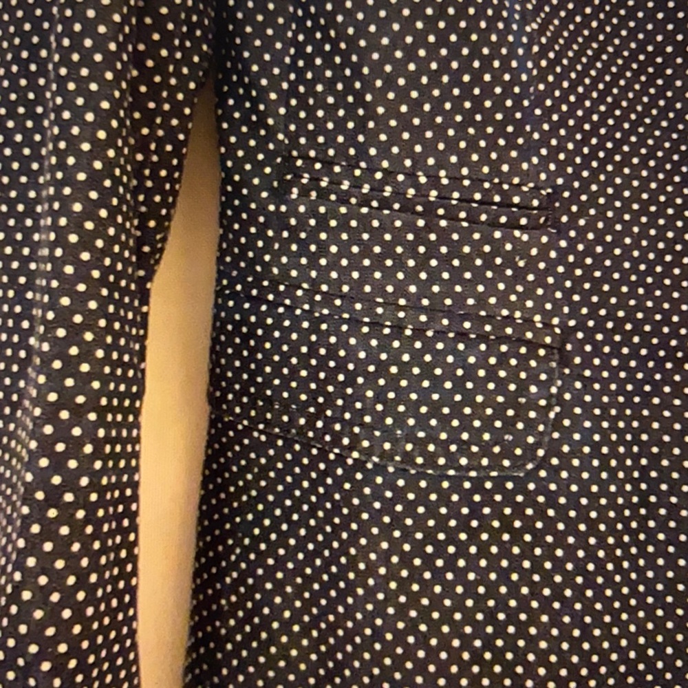 NWT J. Crew Navy Polka Dot School Boy Blazer, 0 - Picture 6 of 11